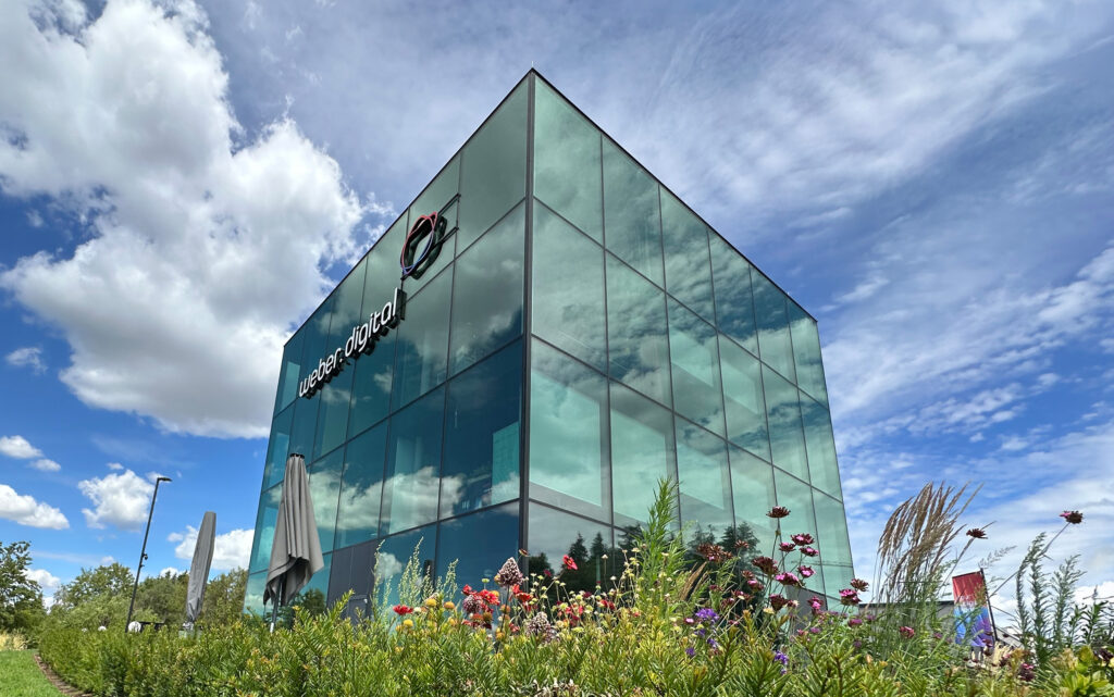 The weber.digital office building in Balingen.